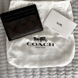 Coach Card Wallet
